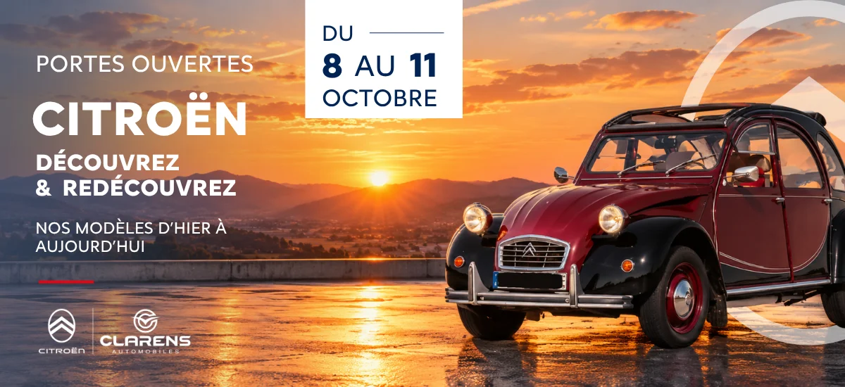 banniere lp - portes ouvertes citroen dreux octobre 2026