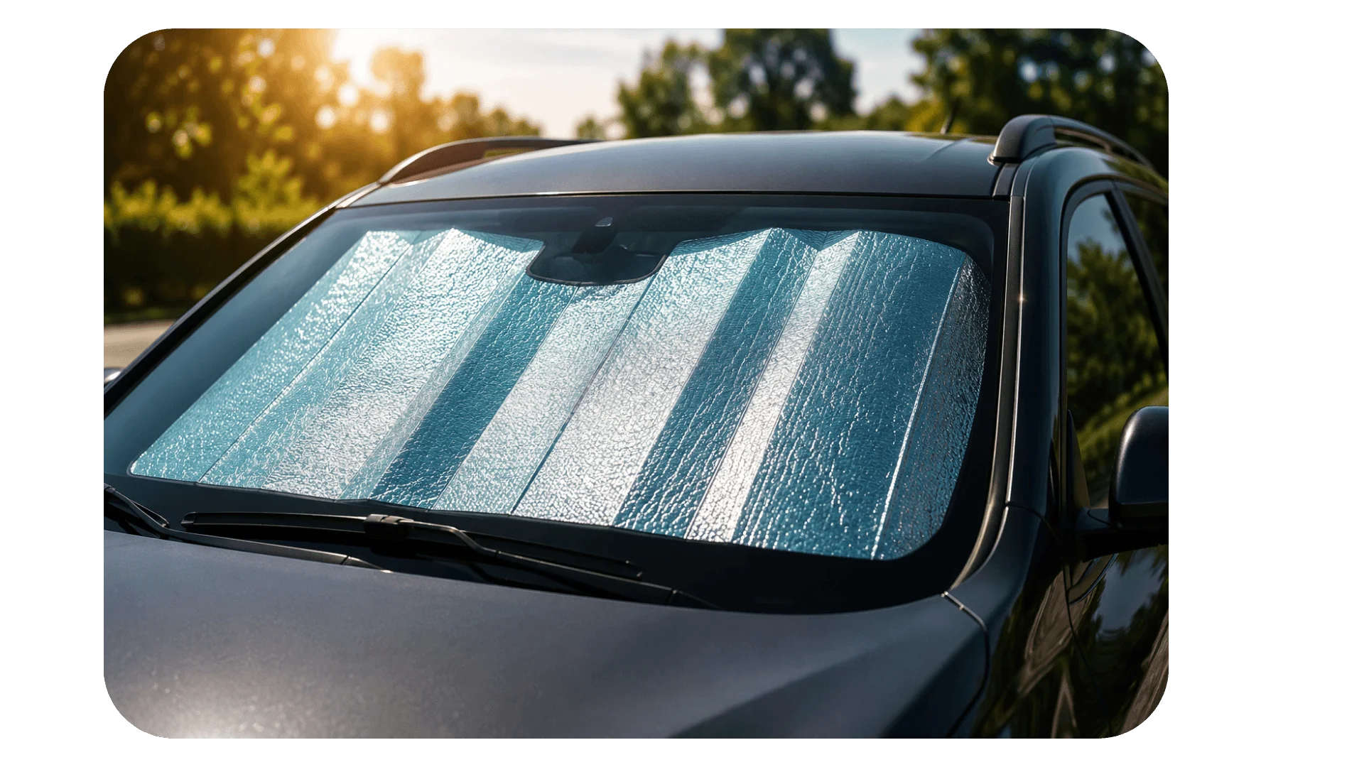 Le pare-soleil et les protections intérieures : de vrais alliés