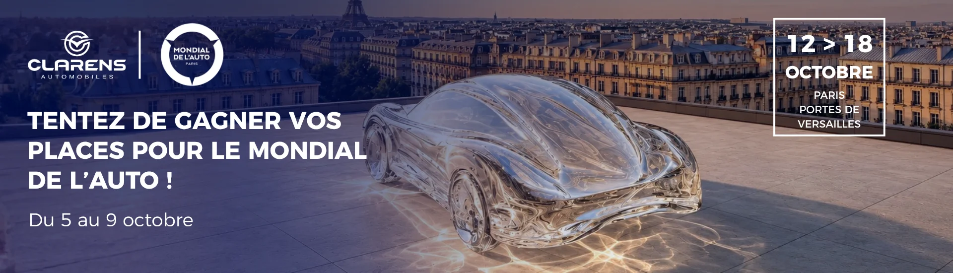banniere lp - jeu concours mondial de l'auto peugeot le mans 2026