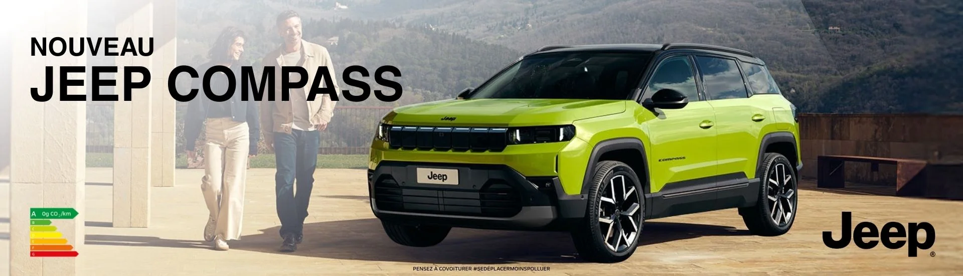 banniere jeep - nouveau compass