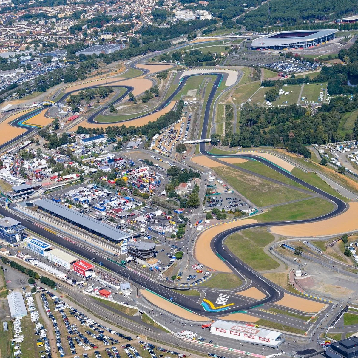 Le circuit des 24h du mans