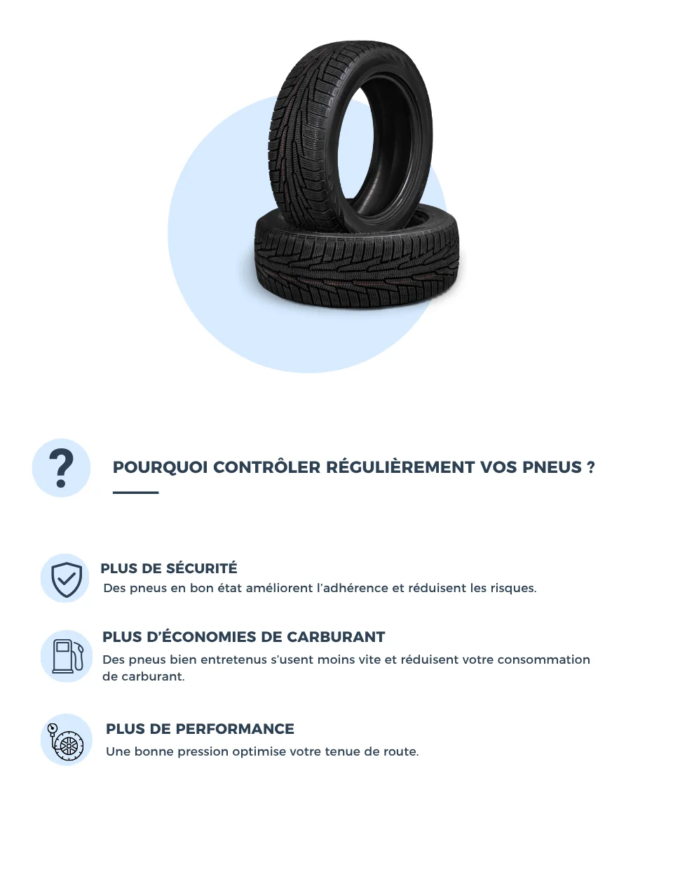 Clarens Automobiles Contrôle de pneus offert