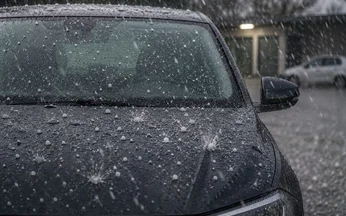 Voiture grêlée : que faire en cas de dégâts de grêle sur votre véhicule ?