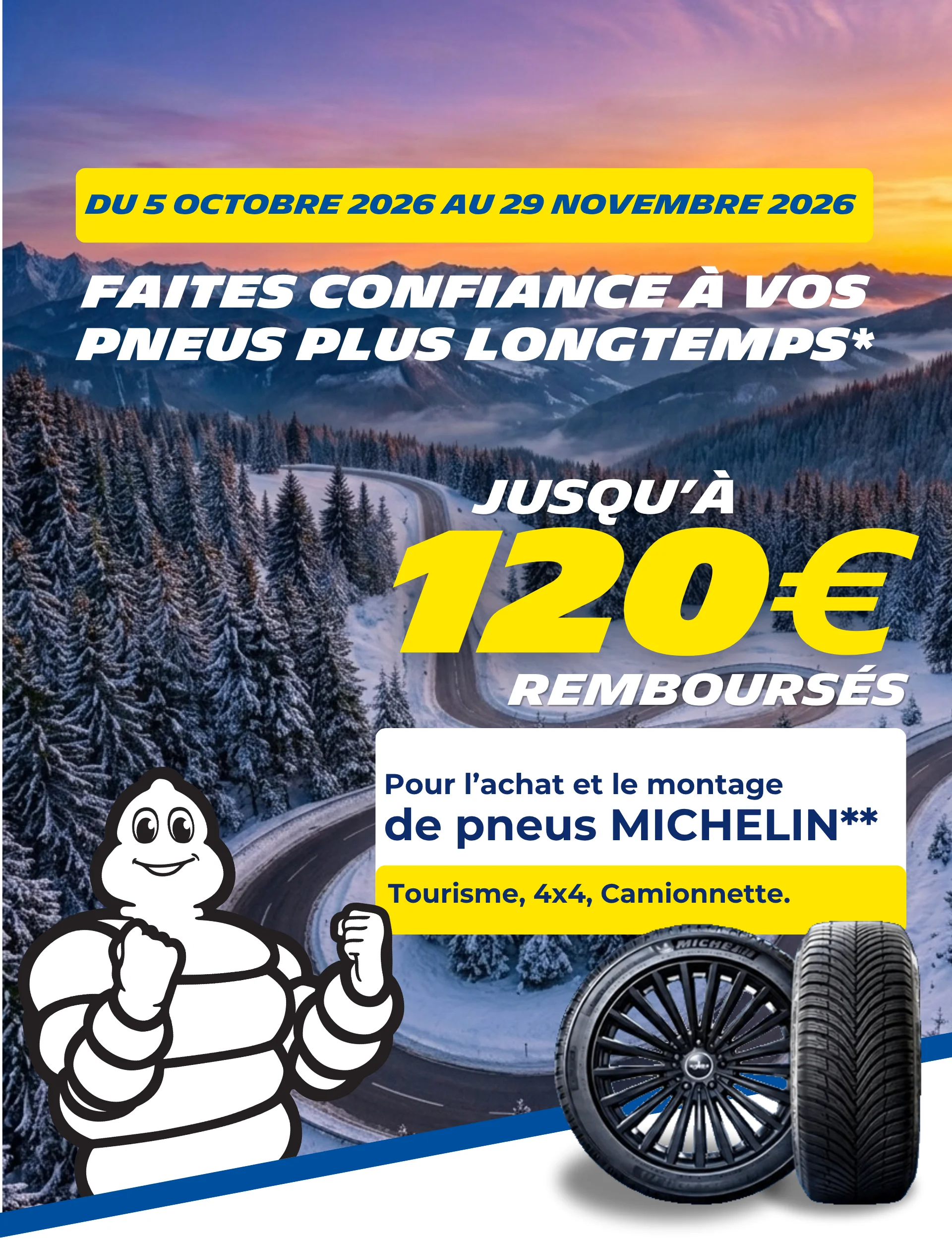 visuel promo pneu michelin